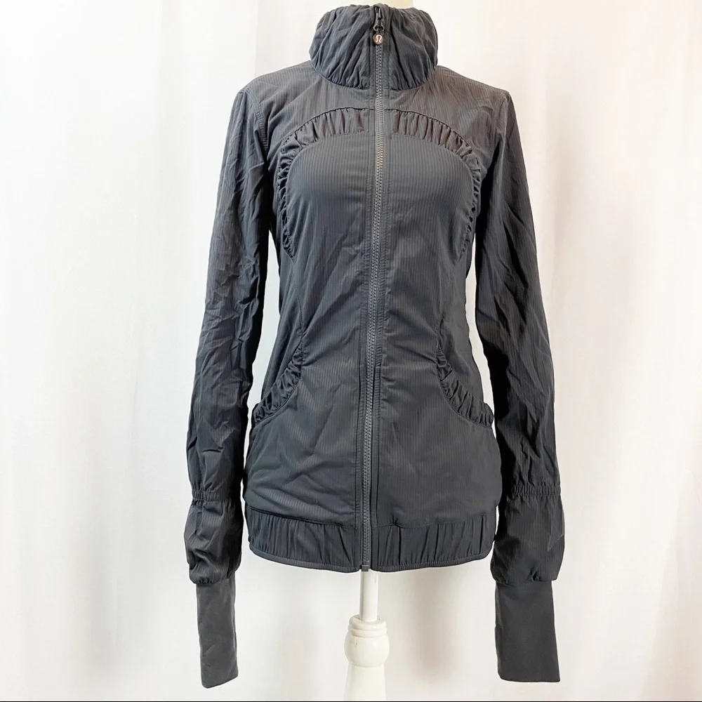 Lululemon Off to Class Jacket  Zip Up Rare Size4